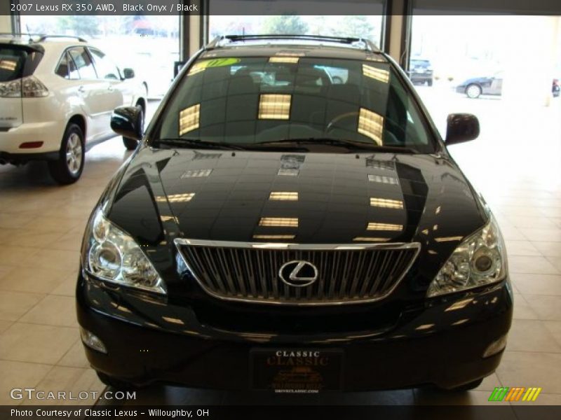 Black Onyx / Black 2007 Lexus RX 350 AWD