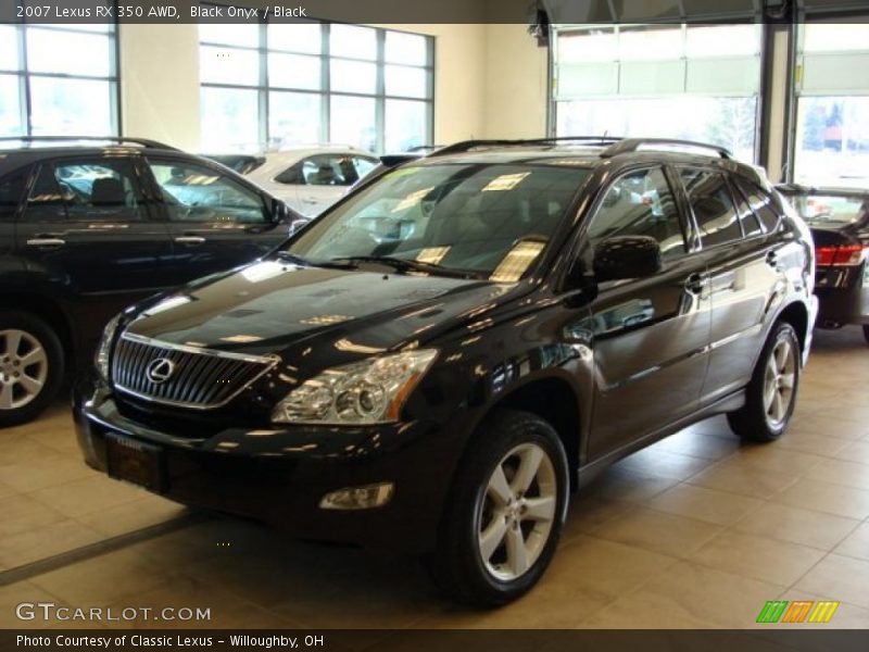 Black Onyx / Black 2007 Lexus RX 350 AWD