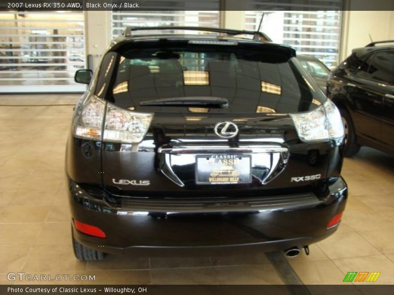 Black Onyx / Black 2007 Lexus RX 350 AWD
