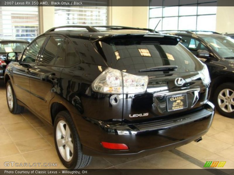 Black Onyx / Black 2007 Lexus RX 350 AWD