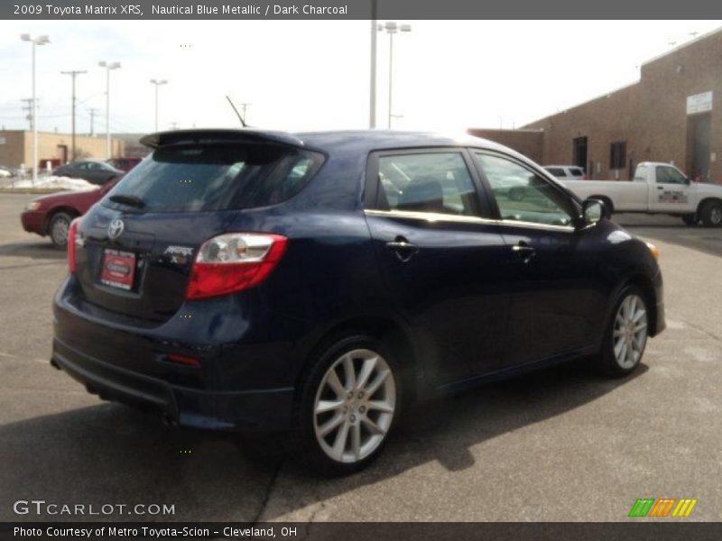 Nautical Blue Metallic / Dark Charcoal 2009 Toyota Matrix XRS