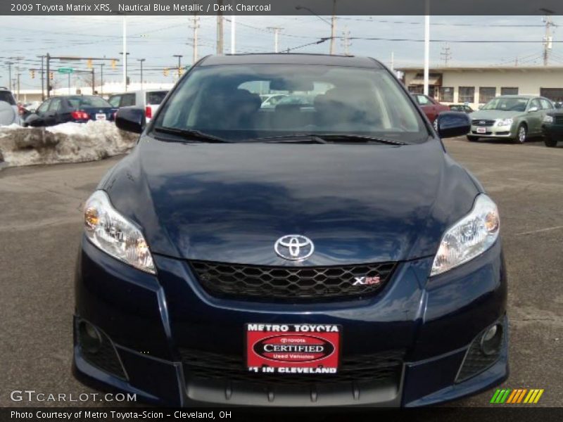 Nautical Blue Metallic / Dark Charcoal 2009 Toyota Matrix XRS