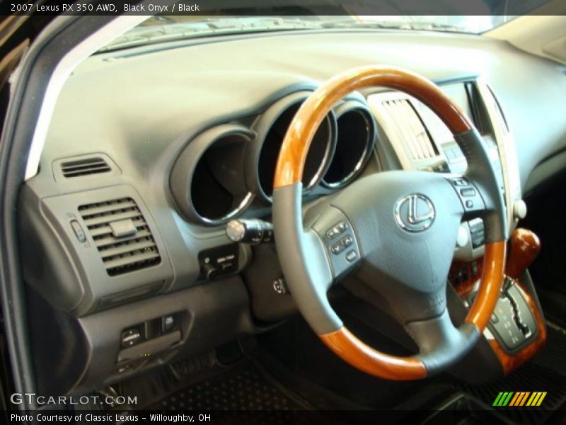 Black Onyx / Black 2007 Lexus RX 350 AWD