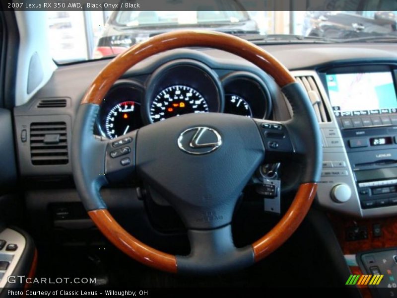 Black Onyx / Black 2007 Lexus RX 350 AWD