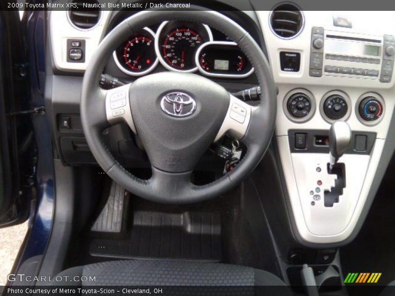 Nautical Blue Metallic / Dark Charcoal 2009 Toyota Matrix XRS
