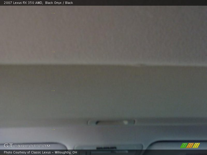 Black Onyx / Black 2007 Lexus RX 350 AWD
