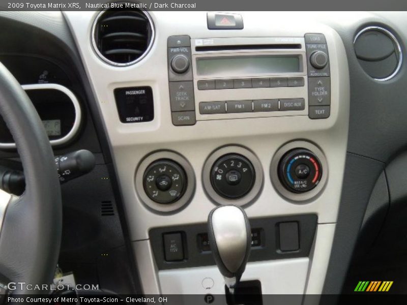 Nautical Blue Metallic / Dark Charcoal 2009 Toyota Matrix XRS