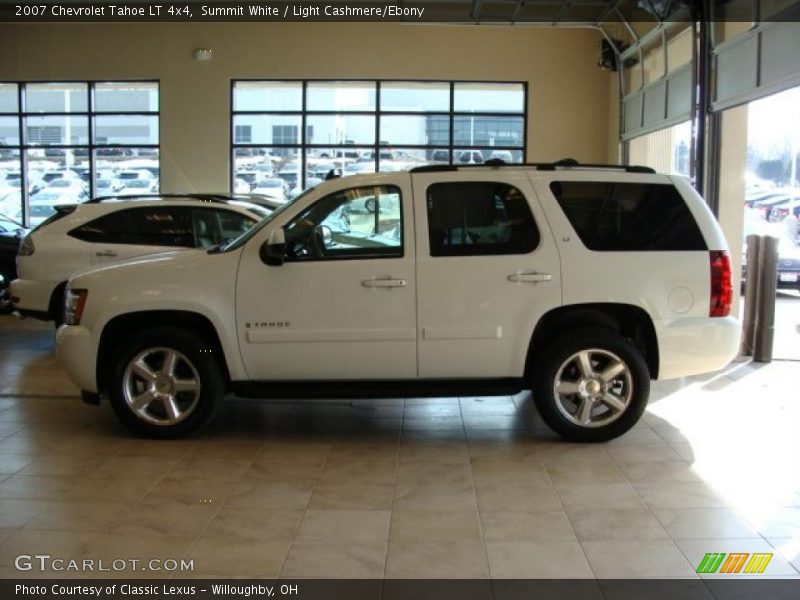 Summit White / Light Cashmere/Ebony 2007 Chevrolet Tahoe LT 4x4