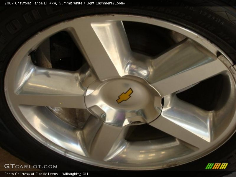 Summit White / Light Cashmere/Ebony 2007 Chevrolet Tahoe LT 4x4