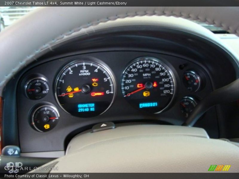 Summit White / Light Cashmere/Ebony 2007 Chevrolet Tahoe LT 4x4