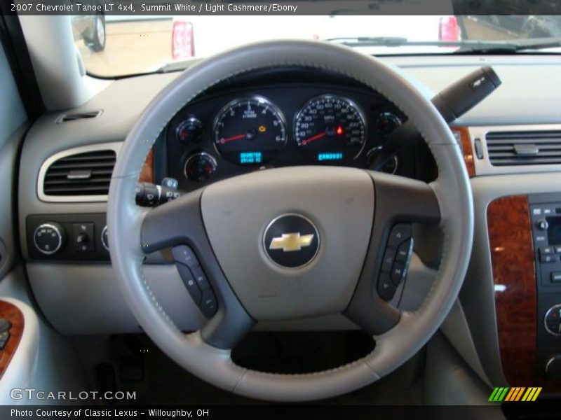 Summit White / Light Cashmere/Ebony 2007 Chevrolet Tahoe LT 4x4