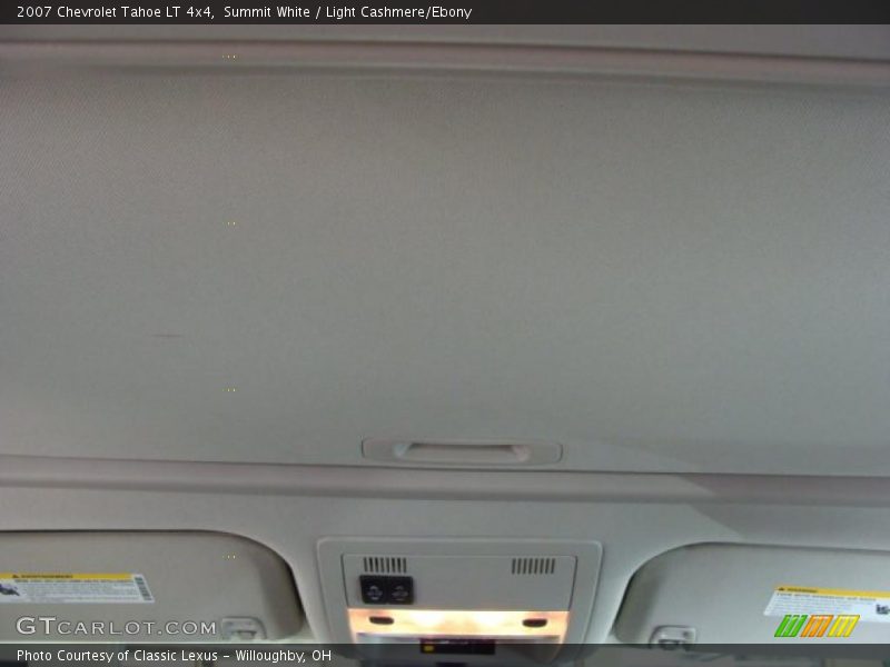 Summit White / Light Cashmere/Ebony 2007 Chevrolet Tahoe LT 4x4