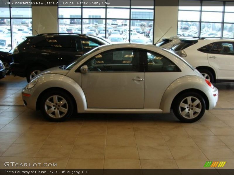 Reflex Silver / Grey 2007 Volkswagen New Beetle 2.5 Coupe