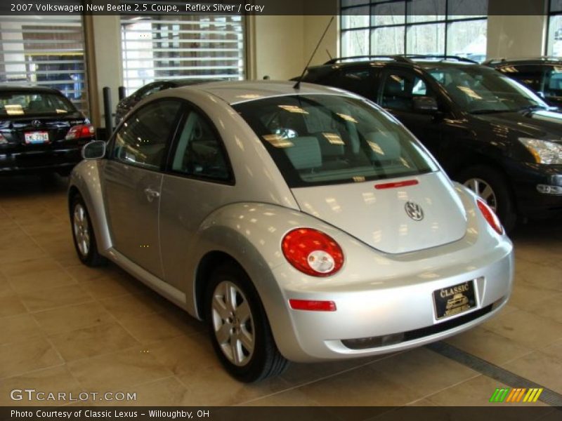 Reflex Silver / Grey 2007 Volkswagen New Beetle 2.5 Coupe