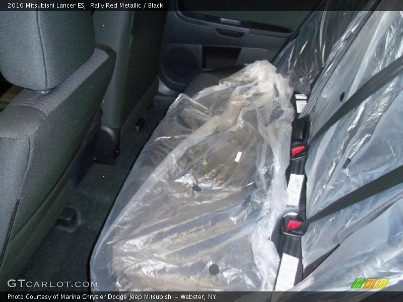 Rally Red Metallic / Black 2010 Mitsubishi Lancer ES