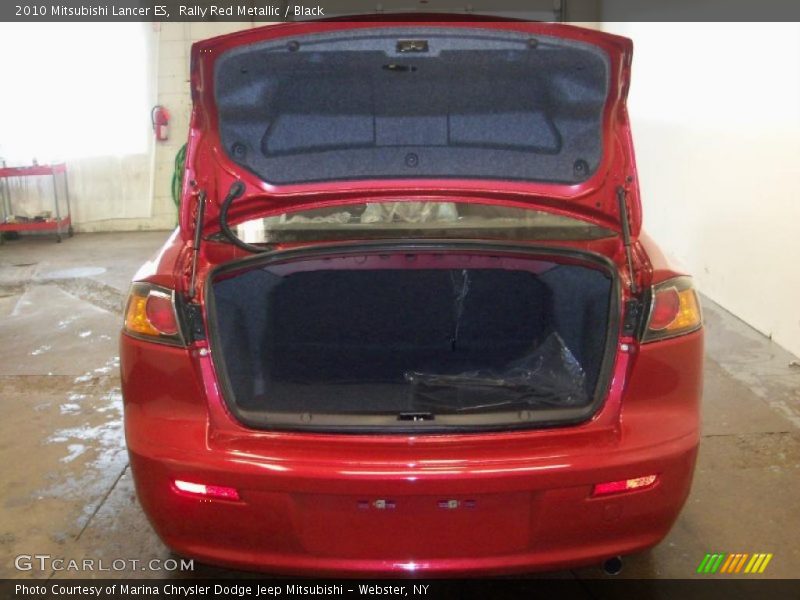 Rally Red Metallic / Black 2010 Mitsubishi Lancer ES