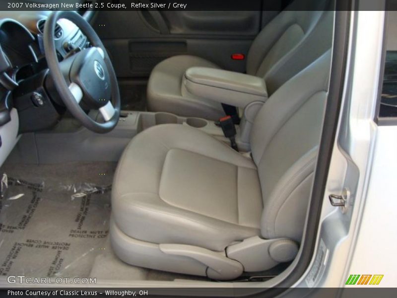 Reflex Silver / Grey 2007 Volkswagen New Beetle 2.5 Coupe