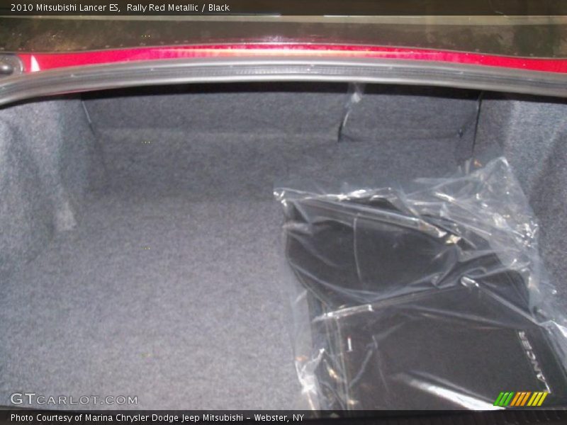 Rally Red Metallic / Black 2010 Mitsubishi Lancer ES