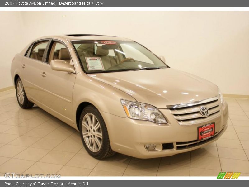 Desert Sand Mica / Ivory 2007 Toyota Avalon Limited