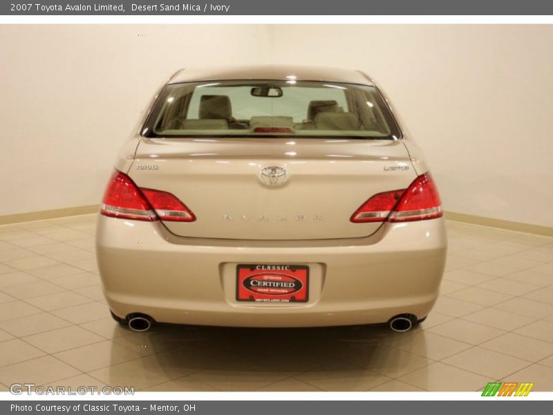 Desert Sand Mica / Ivory 2007 Toyota Avalon Limited
