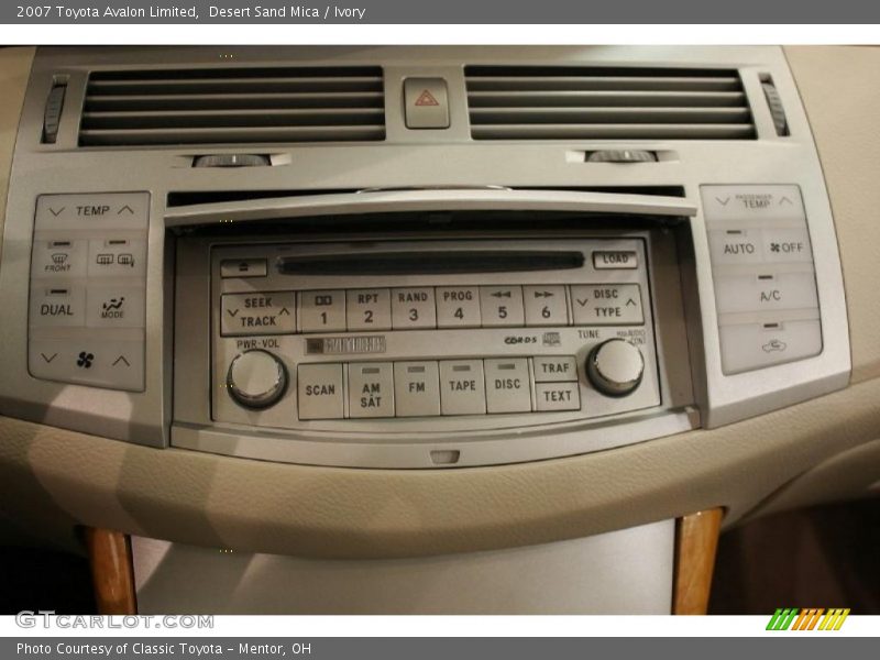Desert Sand Mica / Ivory 2007 Toyota Avalon Limited