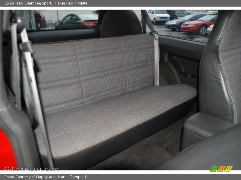 Flame Red / Agate 1999 Jeep Cherokee Sport