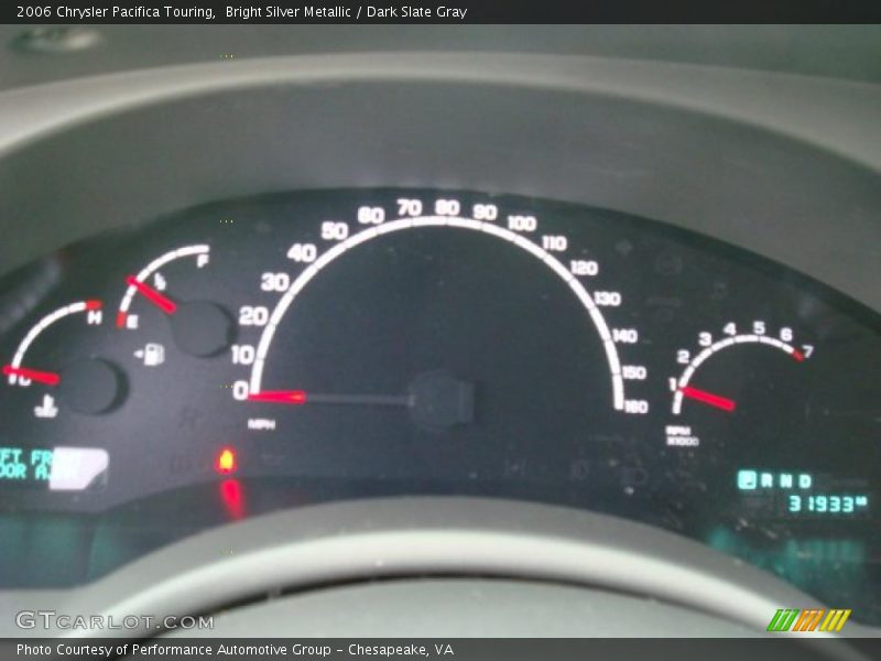 Bright Silver Metallic / Dark Slate Gray 2006 Chrysler Pacifica Touring