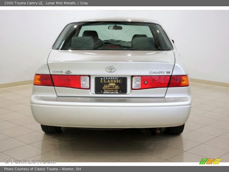 Lunar Mist Metallic / Gray 2000 Toyota Camry LE