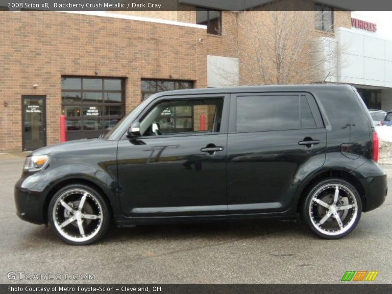 Blackberry Crush Metallic / Dark Gray 2008 Scion xB