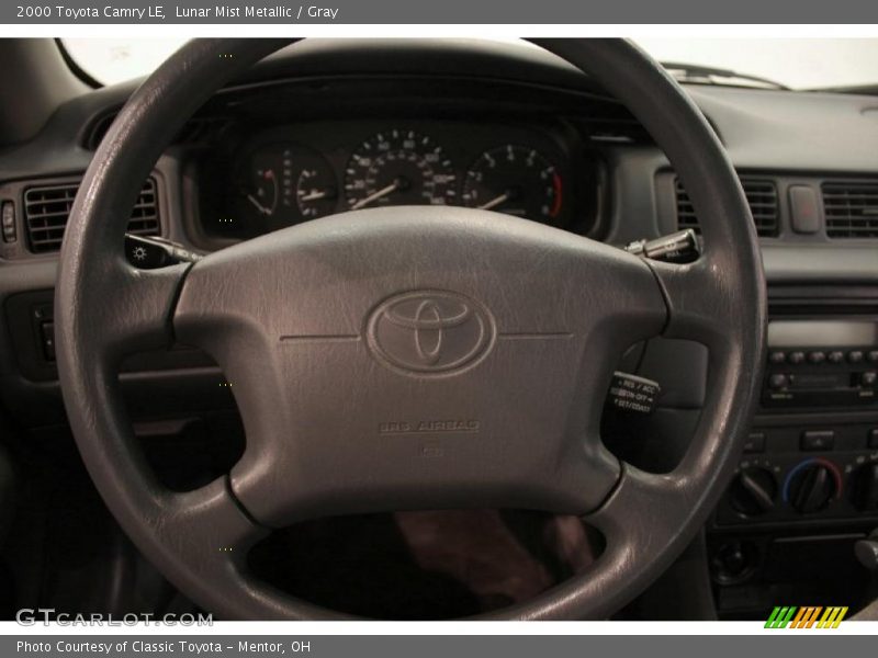 Lunar Mist Metallic / Gray 2000 Toyota Camry LE