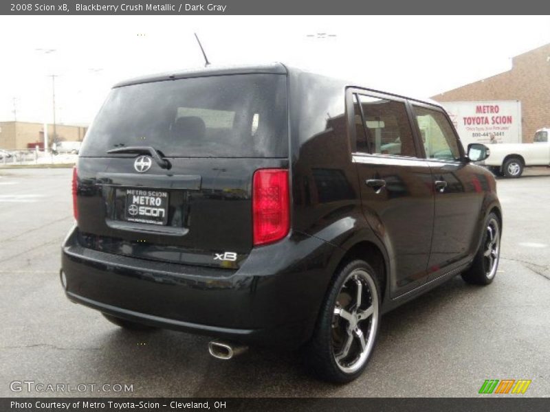Blackberry Crush Metallic / Dark Gray 2008 Scion xB