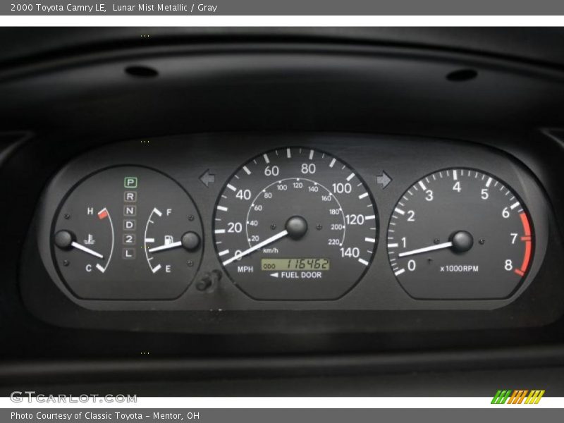 Lunar Mist Metallic / Gray 2000 Toyota Camry LE