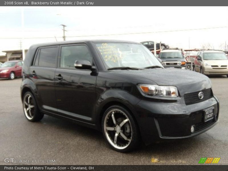 Blackberry Crush Metallic / Dark Gray 2008 Scion xB