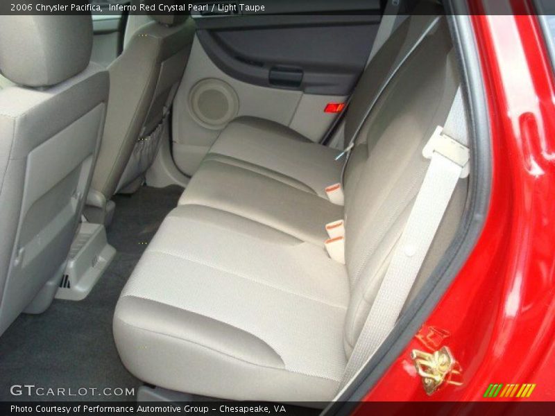 Inferno Red Crystal Pearl / Light Taupe 2006 Chrysler Pacifica