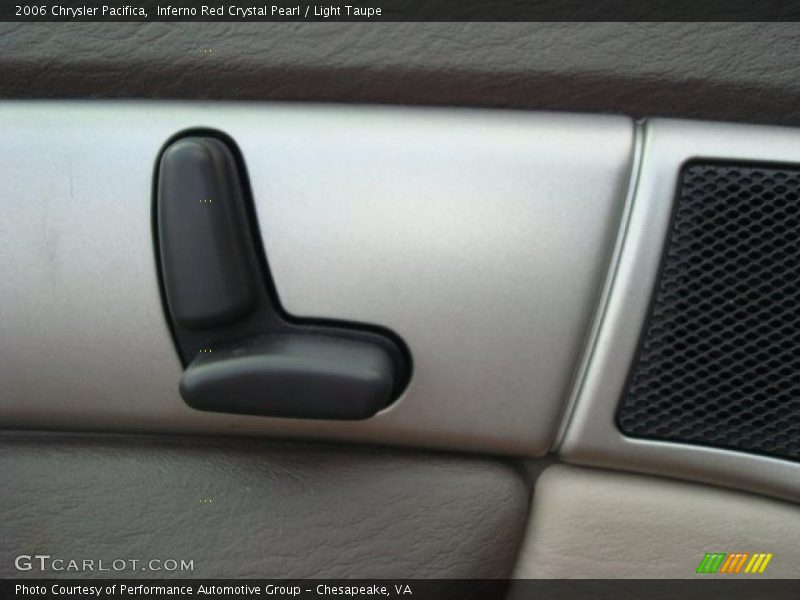 Inferno Red Crystal Pearl / Light Taupe 2006 Chrysler Pacifica