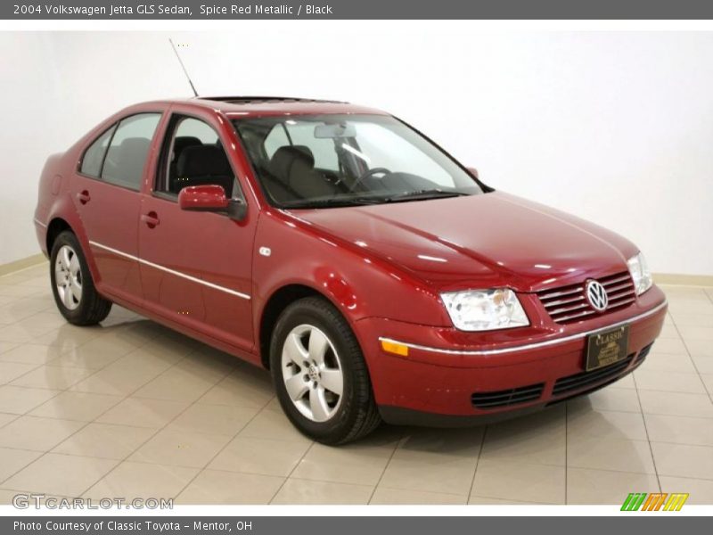 Spice Red Metallic / Black 2004 Volkswagen Jetta GLS Sedan