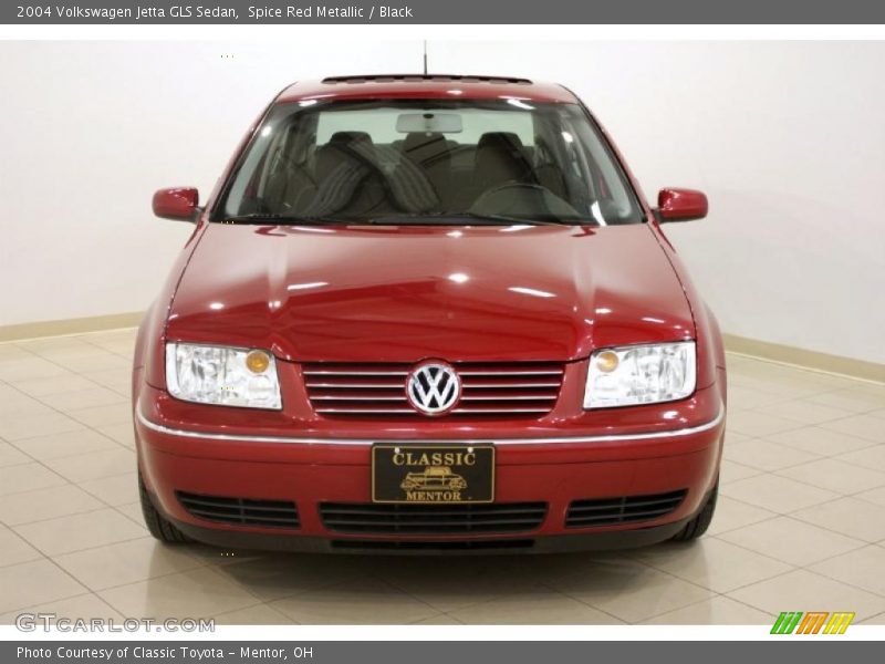 Spice Red Metallic / Black 2004 Volkswagen Jetta GLS Sedan