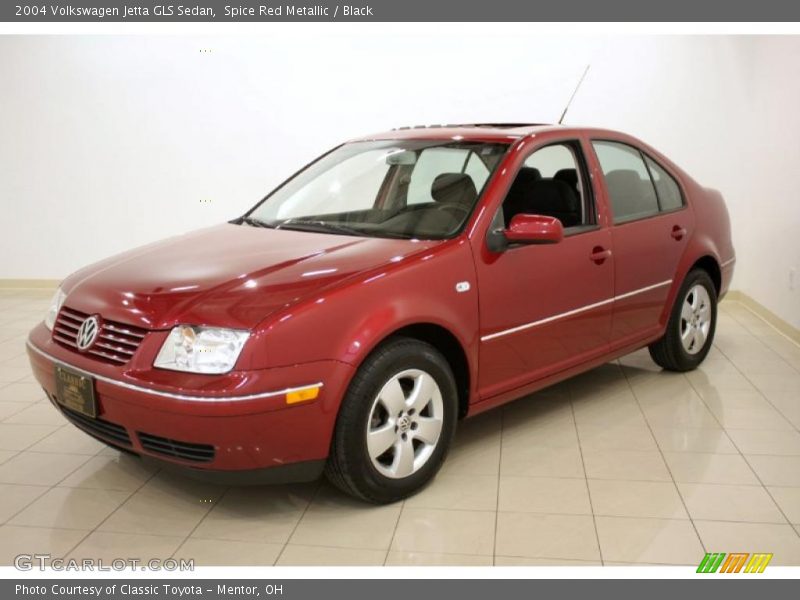 Spice Red Metallic / Black 2004 Volkswagen Jetta GLS Sedan