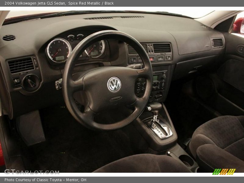 Spice Red Metallic / Black 2004 Volkswagen Jetta GLS Sedan