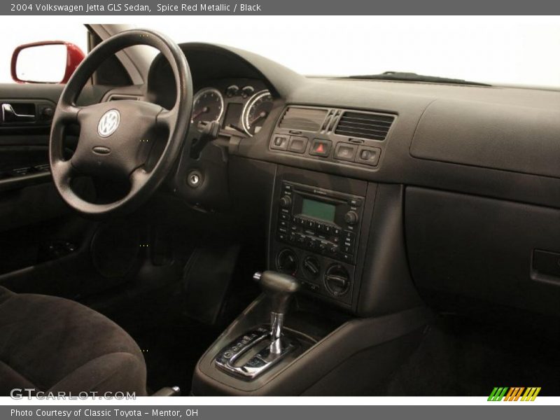 Spice Red Metallic / Black 2004 Volkswagen Jetta GLS Sedan
