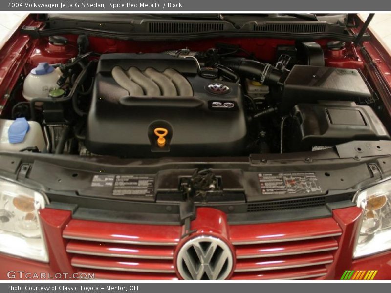 Spice Red Metallic / Black 2004 Volkswagen Jetta GLS Sedan