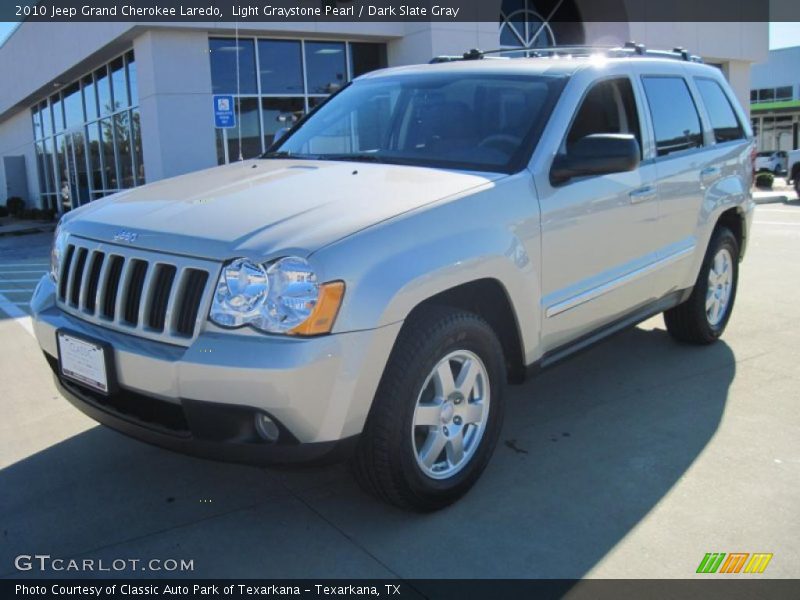 Light Graystone Pearl / Dark Slate Gray 2010 Jeep Grand Cherokee Laredo