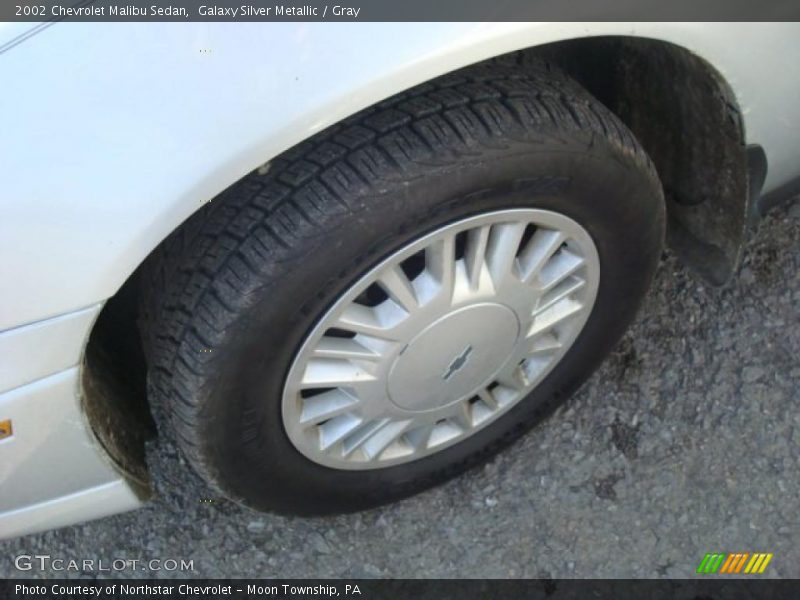 Galaxy Silver Metallic / Gray 2002 Chevrolet Malibu Sedan
