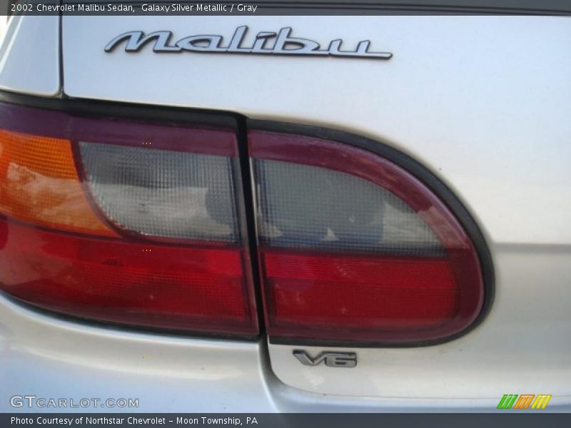 Galaxy Silver Metallic / Gray 2002 Chevrolet Malibu Sedan