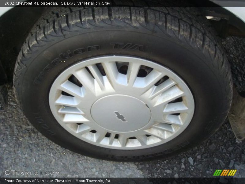 Galaxy Silver Metallic / Gray 2002 Chevrolet Malibu Sedan