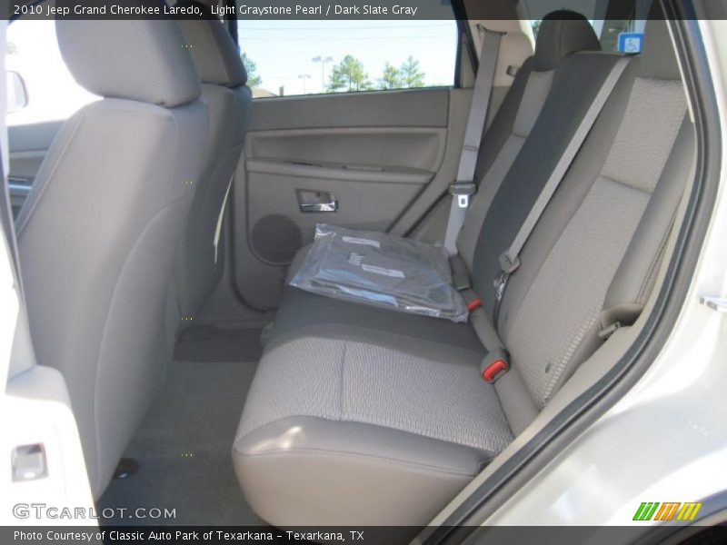 Light Graystone Pearl / Dark Slate Gray 2010 Jeep Grand Cherokee Laredo