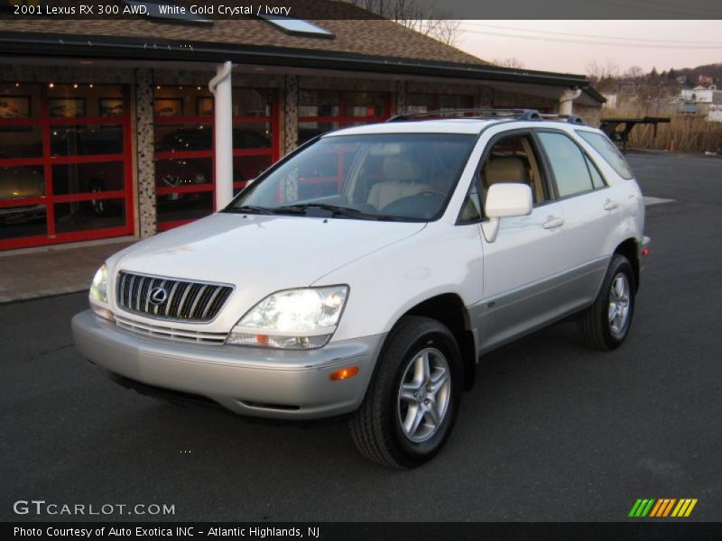 White Gold Crystal / Ivory 2001 Lexus RX 300 AWD