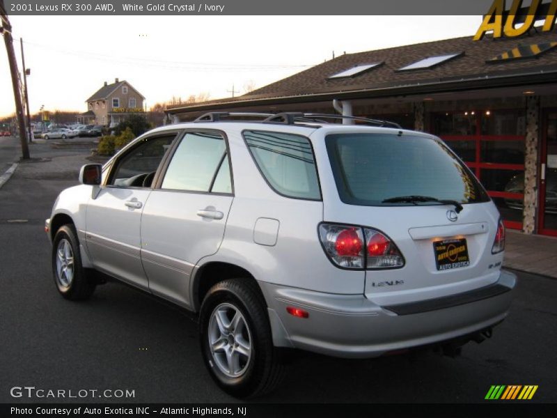 White Gold Crystal / Ivory 2001 Lexus RX 300 AWD