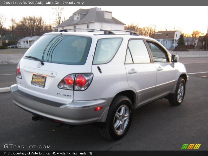 White Gold Crystal / Ivory 2001 Lexus RX 300 AWD