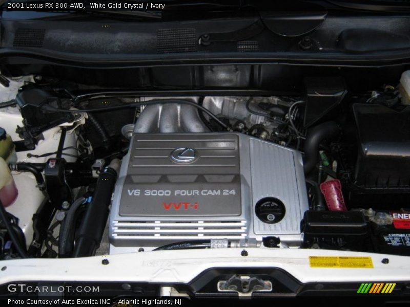 White Gold Crystal / Ivory 2001 Lexus RX 300 AWD